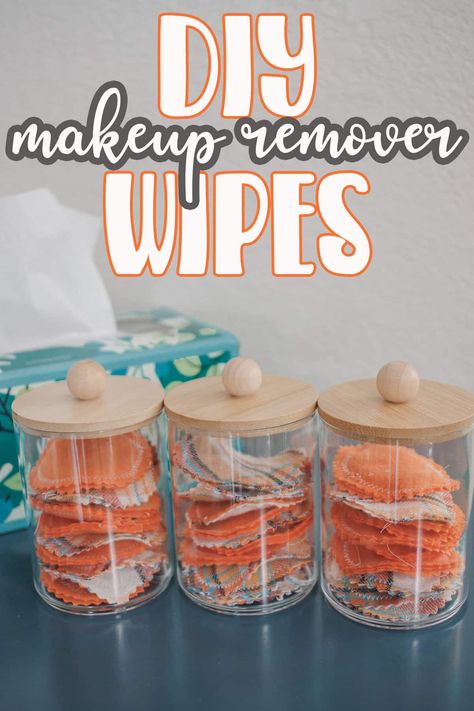 Diy Makeup Wipes Reusable, Homemade Makeup Remover Wipes, Cloth Wipes Diy, Homemade Face Wipes, Diy Makeup Wipes, Diy Makeup Remover Wipes, Diy Makeup Remover Pads, Wipes Diy, Homemade Makeup Remover