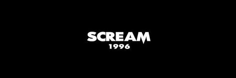 Black And White Header, White Header, Not Another Teen Movie, Scream 1, Scream 1996, Twitter Banners, Wes Craven, Slasher Film, Film Genres