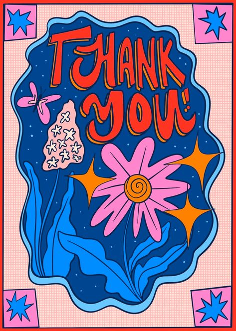 Give someone a "thank you" which is pretty in pink and blue. Pairs well with a bouquet of flowers. 5" x 7" blank inside greeting card. Comes with a teal envelope. Printed on Acid-Free matte paper. Boho Graphic Design, Card Inspo, A Bouquet Of Flowers, Bouquet Of Flowers, Matte Paper, Blue Floral, Flowers Bouquet, Pretty In Pink, Helpful Hints