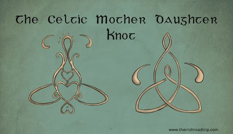 Celtic Mom And Daughter, Mother Symbols Tattoo, Mother Daughter Viking Tattoo, Celtic Mother Tattoos Daughters, Celtic Daughter Tattoo, Gaelic Mother Daughter Tattoo, Mother Daughter Irish Tattoos, Mother Celtic Tattoo, Celtic Motherhood Knot Tattoo Watercolor