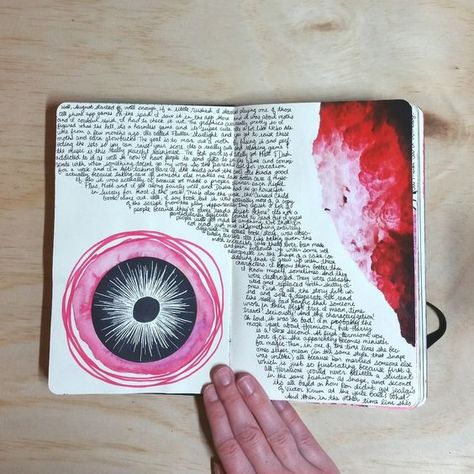 Tenir un carnet de dessins sans dessiner comme un dieu #2 - La sardine plastique Journal Inspo Ideas, Journal Ideas Pages, Journal Therapy, 2022 Art, Journal Bullet, Bullet Journal Ideas, Art Journal Therapy, Collage Art Mixed Media, Journal Inspo