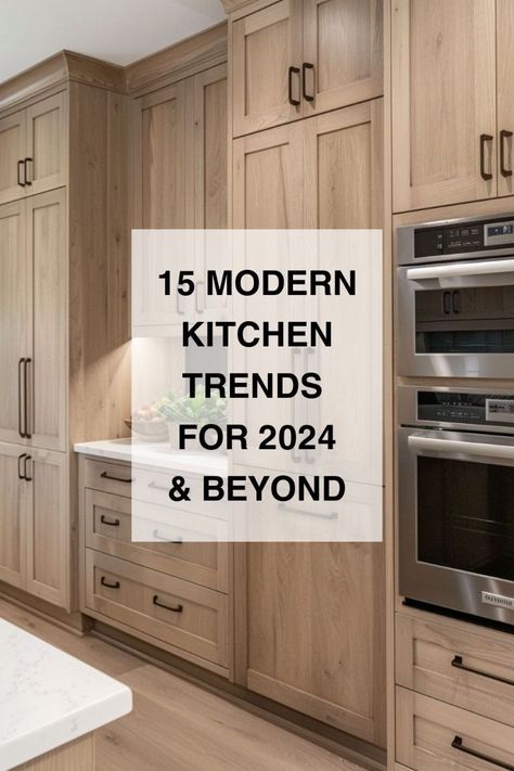 Modern Kitchen Trends, Top Kitchen Trends, Popular Kitchen Designs, Kitchen Cabinet Trends, Kitchen Cabinet Layout, Kitchen Pantry Ideas, Kitchen 2024, 2024 Kitchen, Popular Kitchens