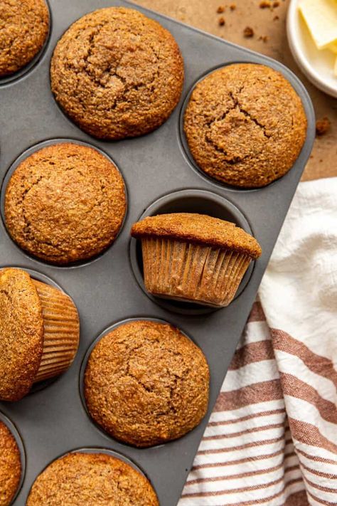 Best Healthy Bran Muffins — Zestful Kitchen Carrot Bran Muffins Healthy, Whole Wheat Bran Muffins, Protein Bran Muffins, High Protein Bran Muffins, Keto Bran Muffins, Vegan Bran Muffin Recipe, Bran Buds Muffins, Bran Flake Muffins, Vegan Bran Muffins