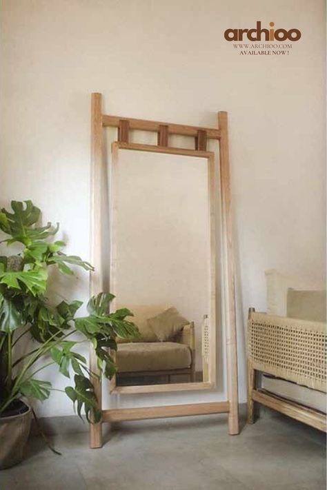 Mirror Pure Romance, Floor Mirror, Hercules, Timeless Design, The Help, Leather Straps, Sense, Sleek, Flooring