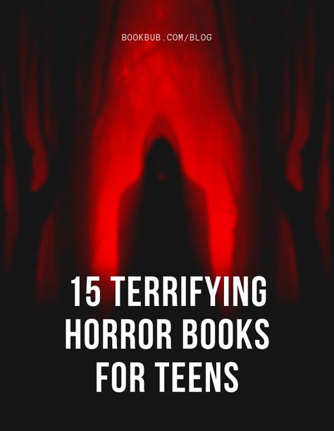 15 terrifying horror books for teens to read this year. #books #horrorbooks #booksforteens Young Adult Thriller Books, Horror Romance Books, Horror Books For Teens, Book Recommendations For Teens, Teen Books To Read, Books For Fall, Book Reading List, Horror Books To Read, Best Books For Teens