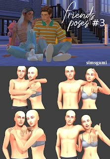 Sibling Pose Sims 4, The Sims 4 Siblings Poses, Ts4 Sibling Poses, Sims 4 Poses 3 Friends, Sims Poses Friends, Ts4 Friends Poses, Friends Pose Sims 4, The Sims 4 Friends Poses, Poses Sims 4 Friends