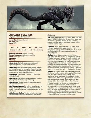 Dnd Alien Monster, Xenomorph Dnd 5e, Dnd Xenomorph, Dnd Abberation, Dnd Aberrations, Homebrew Monsters, Guerriero Samurai, Dungeons And Dragons Races, Dnd Stats