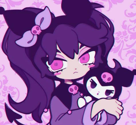 Kuromi Pfp, Kuromi Stuff, Im So Sorry, Kitty Pictures, Emo Art, Animation Art Sketches, Hello Kitty Characters, Hello Kitty Drawing, Hello Kitty Art