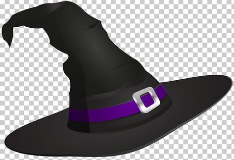 Witch Hat Sticker, Halloween Png Images, Halloween Stickers Png, Cap Clipart, Halloween Clipart Free, Clip Art Halloween, Pumpkin Witch Hat, Ghost Hat, Halloween Hat