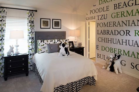 Dog Themed Bedroom, Scottish Bedroom, Bedroom For Teens, Scottish Cottage, Ideas For Bedrooms, Richmond Texas, Spoiled Dog, Theme Bedrooms, 80s Bedroom