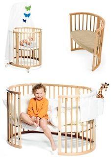 stokke sleepi bassinet to crib to toddler bed to actual bed to two armchairs. Perfect (provided you only have one kid / said kid doesn't wreck the matress) Leander Cot, Stokke Crib, Sustainable Nursery, Stokke Sleepi Crib, Stokke Sleepi, Convertible Bed, Baby Live, Baby On A Budget, Baby Gadgets