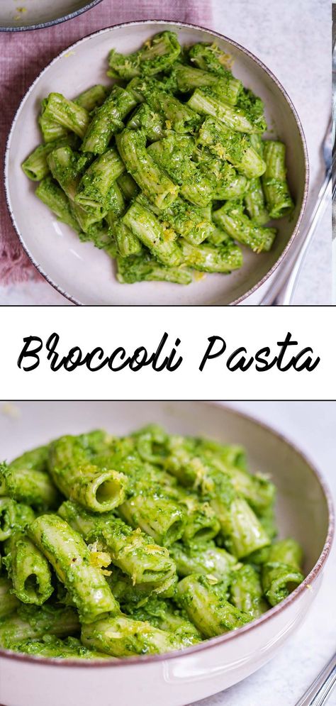 If you are looking for a #healthy and #quick #pasta dish that the whole #family will love, our #broccoli pasta or #green pasta is a perfect choice. This recipe is #vegan and can easily be made #gluten-free. Vegan Pasta Broccoli, Broccoli Spinach Pasta Sauce, Broccoli And Pea Pasta, Broccoli Avocado Pasta, Vegan Creamy Broccoli Pasta, Broccoli Rigatoni Pasta, Pasta With Broccoli Sauce, Italian Broccoli Pasta, Creamy Broccoli Pasta Sauce