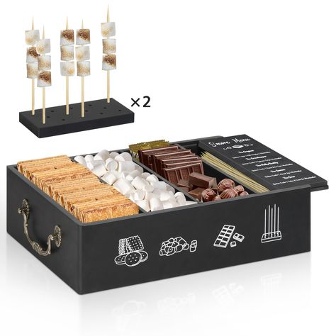 S’mores Party Favors, Fire Pit Smores, Smore Kit, Smores Caddy, Smores Kit, Smores Station, Smores Maker, Smores Kits, Roast Marshmallows