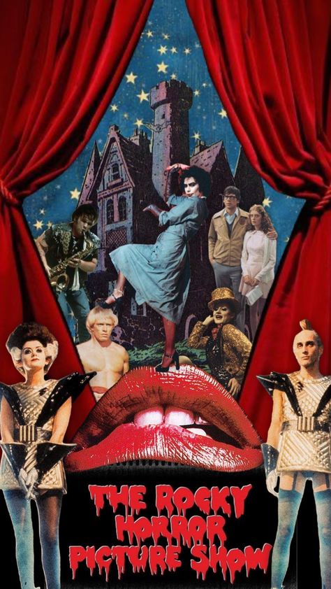 Rocky Horror Picture Show Poster, Rocky Horror Costumes, Rocky Horror Show, The Rocky Horror Picture Show, Horror Posters, Horror Picture Show, Rocky Horror Picture Show, Rocky Horror Picture, Classic Horror Movies