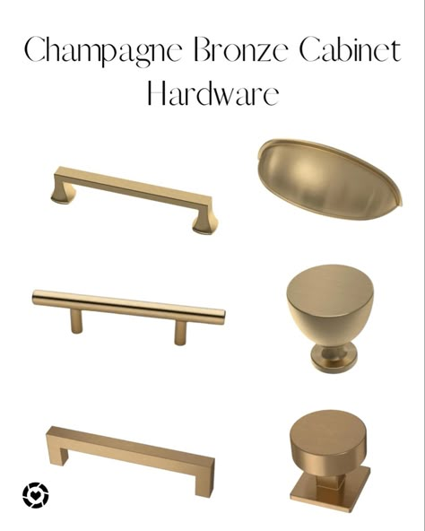 Bronze Gold Kitchen Hardware, Champagne Bronze Kitchen Cabinet Hardware, Gold Bronze Kitchen Hardware, Kitchen Brushed Brass Hardware, Brushed Champagne Kitchen Hardware, Antique Bronze Hardware, Bronze Handles Kitchen Cabinets, Brass Vs Bronze Hardware, Brushed Bronze Cabinet Hardware