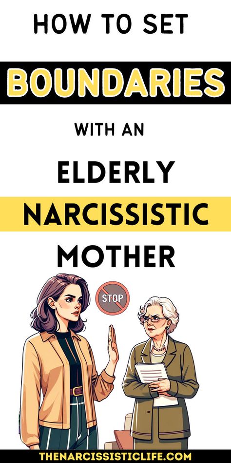 How To Set Boundaries With an Elderly Narcissistic Mother? Narcissistic Traits, Narcissistic Family, Narcissism Quotes, Narcissistic People, Narcissistic Mother, Narcissistic Parent, Mommy Dearest, Support Groups, Set Boundaries