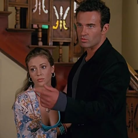 Cole Charmed, Phoebe And Cole, Julian Mcmahon, Charmed Tv Show, Charmed Tv, Charmed Sisters, Katherine Pierce, Movies Outfit, Alyssa Milano