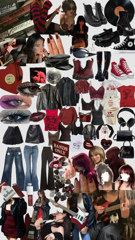 Rockstar Aesthetic Outfits, Aries Outfits, Queen Of Halloween, Rock Star Outfit, Rockstar Style, Rockstar Aesthetic, Estilo Indie, Capture Moments, Downtown Outfits