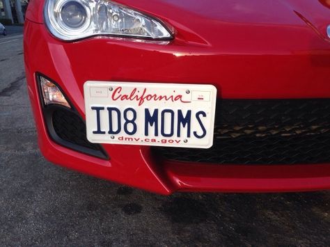 funny license plates Mom License Plate Ideas, Personalized Plates License Ideas, License Plate Ideas For Car Personalized, Personalized License Plate Ideas, License Plate Ideas, Personalized Car Tags, Funny License Plates, Car License Plates, Vanity Plates