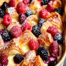 Breakfast That Feeds A Crowd, Brunch Ideas For Work Party, Breakfast Bar For A Crowd, Brunch Ideas Croissant, Brioche Bread Breakfast Ideas, Bed And Breakfast Breakfast Ideas, Berry Croissant Breakfast Bake, Best Brunch Foods, Tailgate Breakfast Ideas