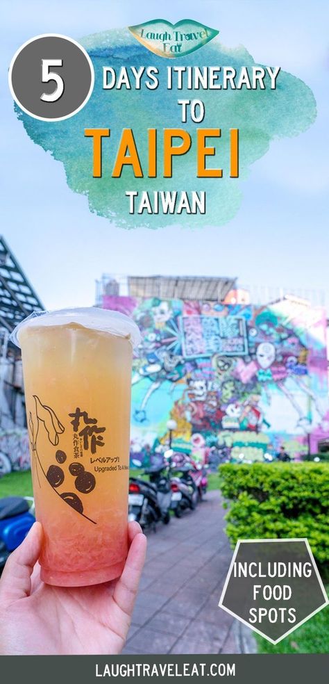 What to do in Taipei? Here is an itinerary for 5 days in the capital of Taiwan perfect for first timers, with day trip picks and food spots! Taipei Itinerary, Taiwan Itinerary, Taipei Travel, Kenting, Asia Trip, Paris Tour, Taiwan Travel, Taipei City, Kaohsiung