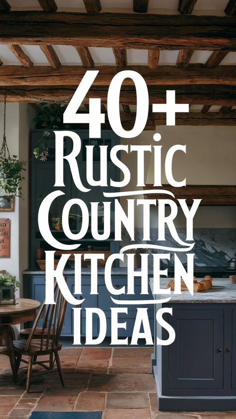 40+ Rustic Country Kitchen Ideas Grandma Would Approve Of Western Style Kitchens Rustic, Backsplash Country Kitchen, Red Brick Kitchen Ideas, Modern Cabin Interior Kitchen, Classic Country Aesthetic, English Country Cottage Kitchen, Rustic Kitchen Design Inspiration, Country Rustic Kitchen Ideas, Country Kitchen Backsplash Ideas