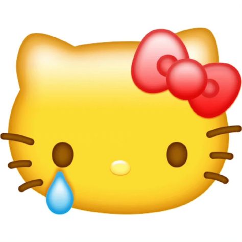 Hello Kitty Emojis, Hello Kitty Funny, Png Emoji, Imessage Sticker, Emoji Stickers Iphone, Ios Emoji, Images Hello Kitty, New Emojis, Funny Emoji Faces