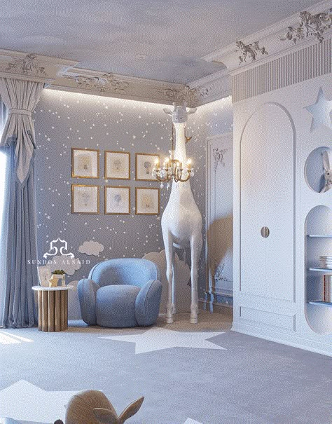 Mermaid worlds on Behance Luxurious Kids Bedroom, Luxury Baby Room, Luxury Kids Bedroom, Luxury Nursery, Circu Magical Furniture, Magical Furniture, Kids Interior Design, Baby Room Inspiration, Baby Room Design