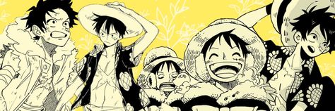 Wallpaper yellow Luffy Luffy Banner, Yellow One Piece, World Of Color, Facebook Cover, Me Me Me Anime, Desktop Wallpaper, Aesthetic Wallpapers, Ios, One Piece