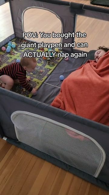 Ashley Sloan on Instagram: "I bought the viral giant playpen. Now I can actually get some naps in again 😴 #ugc #ugccreator #ugcexample #microinfluencer #mompreneur #smallcreator #contentcreator" Baby Play Yard, Super Simple Songs, Baby Playpen, Special Halloween, Play Yard, Play Space, September 21, Baby Monitor, Twin Babies