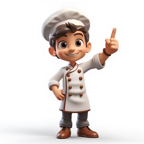 Photo animated illustration of 3d chef c... | Premium Photo #Freepik #photo Chef Animation, Chef Wallpaper, Chef Photo, Chef Character, Chef Illustration, Happy Chef, Animated Illustration, Cartoon Chef, New Photos Hd