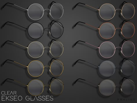 Sims 4 Circle Glasses, Sims 4 Cc Male Glasses, Sims 4 Cc Glasses Patreon, Sims4 Cc Glasses, Ts4 Cc Glasses, Sims 4 Cc Glasses, Fake Sun, Dark Academia Accessories, Circular Glasses