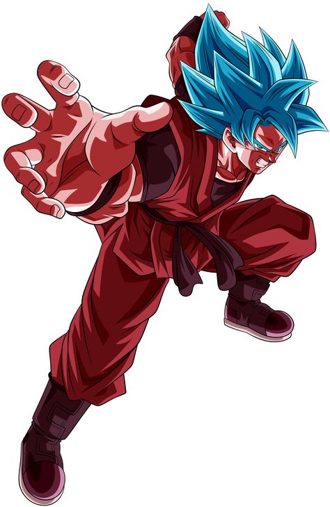 Cc Goku, Super Saiyan Blue Kaioken, Goku Ssgss, Joshua Garcia, Goku Blue, Goku 4, Goku Super Saiyan Blue, Goku Art, Dbz Drawings