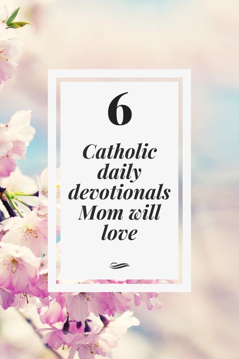 6 Catholic Daily Devotionals Mom Will Love Home Altar Catholic Beautiful, Mom Devotional, Altar Catholic, Home Altar Catholic, Faustina Kowalska, Lives Of The Saints, Mom Health, Catholic Women, Home Altar