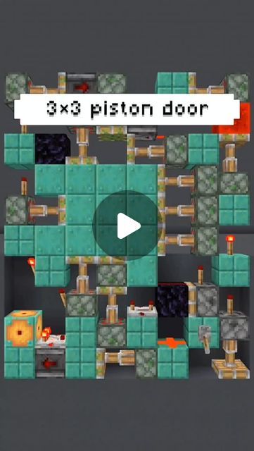 redbgc | Minecraft Redstone on Instagram: "Minecraft Tutorial 3x3 Piston Door.  Resource pack is available on my bio. RedRefinedRS - redbgc  #minecraft #minecraftbedrock #mc #minecraftpe #minecraftbuilds #minecraftmemes #redstone #redbgc #redstonerspub" Minecraft Door, Minecraft Underground Base, Minecraft Underground, Minecraft Bed, Minecraft Redstone, Minecraft Memes, Minecraft Pe, Minecraft Tutorial, Minecraft Building