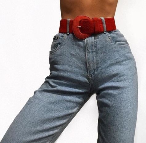 kaeoki: https://instagram.com/p/BVWvCPbDvow/ Chunky Belt, Publication Instagram, All Jeans, Soft Grunge, Fashion Killa, Outfits Casuales, Look Cool, Jeans Denim, Baby Fashion