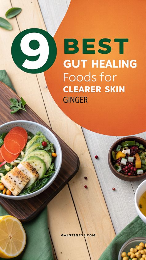 9 Best Gut Healing Foods for Clearer Skin Foods For Clear Skin, Gut Healing Foods, Gut Healing Recipes, Healing Foods, Clearer Skin, Gut Healing, Healing Food, Healing, Skin