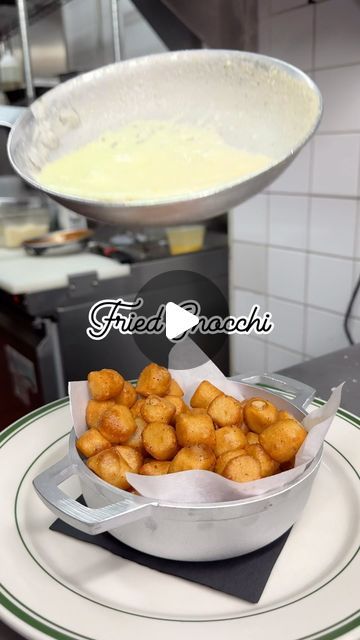 44K likes, 330 comments - gnoccheriaeastvillage on February 13, 2024: "🔥 Crispy outside, pillowy inside – introducing our latest creation: Fried Gnocchi! Elevate y..." Deep Fried Gnocchi, Fried Gnocchi, Fried Gnocchi Recipes, Deep Fried Potatoes, Come Dine With Me, Cheese Fries, Gnocchi Recipes, Wine Pairing, Gnocchi