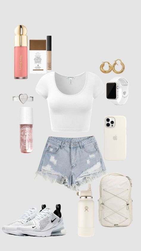 2023 Aesthetic, Outfit 2022, Preppy Summer Outfits, Outfits Dresses, Casual Preppy Outfits, Trendy Outfits For Teens, Cute Lazy Day Outfits, Looks Party, Outfits 2017