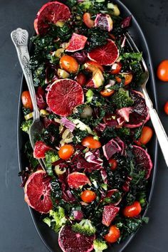 Autumn Salad Recipes, Winter Retreat, Balsamic Recipe, Strawberry Balsamic, Citrus Salad, Orange Salad, Autumn Salad, Winter Salad, Black Currant