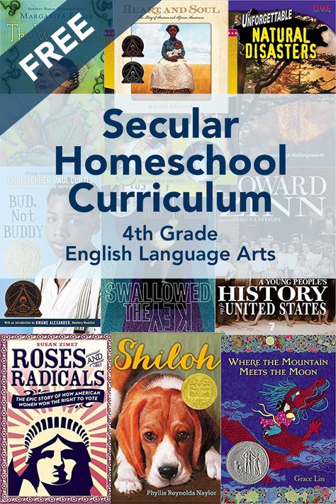 3rd Grade English, Bud Not Buddy, Secular Homeschool Curriculum, Secular Homeschool, Relaxed Homeschooling, Unit Studies Homeschool, Kid Books, Wild Book, 4th Grade Social Studies