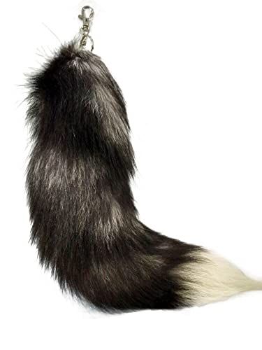 Fluffy Real Fox Fur Tail Keychain Tassel Bag Cosplay Toy Handbag Accessory Hook Pendant Witch Brooms, Fox Ears And Tail, Fox Tail Keychain, Tail Keychain, Fur Keychain, Animal Tails, Fox Tail, Toy Bags, Tassel Bag