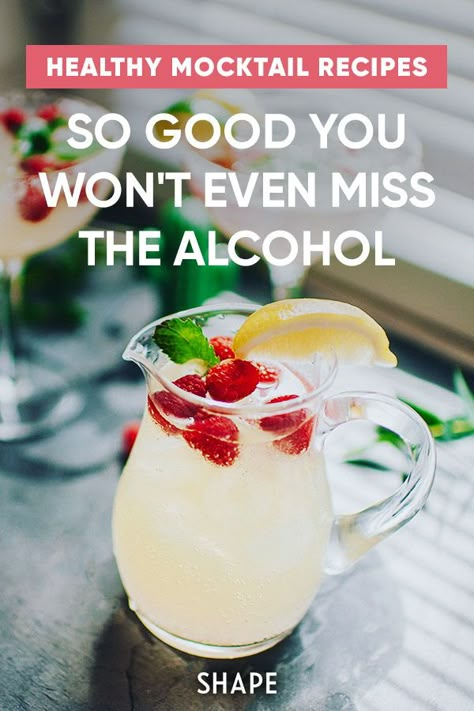 Low Calorie Drinks Nonalcoholic, Best Mocktail, Mock Cocktails, Best Mocktail Recipe, Nonalcoholic Party Drinks, Easy Mocktail Recipes, Mocktail Drinks, Alcohol Free Drinks, Low Calorie Drinks