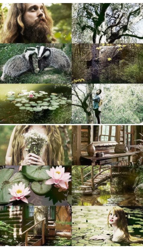 riverbornspirit: Tolkien’s Legendarium: Tom Bombadil & Goldberry Tom’s country ends here: he will not pass the borders. Tom has his house to mind, and Goldberry is waiting!   -   By Windhowl tumblr.com Pale Horse, Tauriel, Vox Machina, Greek And Roman Mythology, Magic Aesthetic, Roman Mythology, Beltane, Princess Aesthetic, Mythological Creatures