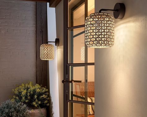 Nans A/02 Outdoor - Bover Modern Outdoor Lighting, Lantern Wall, Luminaire Design, Outdoor Wall Lamps, Lighting Sale, The Mediterranean, Led Wall, Outdoor Wall, Outdoor Wall Lighting