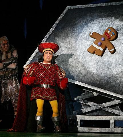 Shrek The Musical Aesthetic, Farquaad Costume, Lord Farquaad Costume, Shrek Props, Shrek The Musical Set Design, Shrek The Musical Props, Donkey Shrek The Musical, Shrek Dragon, Shrek The Musical Sets