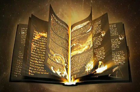 Magical Book Art, Magic Book Art, Spell Art, Divine Magic, Book Of Magic, Book Magic, Heroic Fantasy, Magic Items, Magical Book