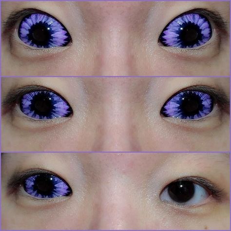 Mini Sclera Contacts, Glitchtrap Cosplay, Cosplay Eyes, Galaxy Contacts, Sclera Contacts, Cool Contacts, Purple Contacts, Cosmetic Contact Lenses, Halloween Contact Lenses