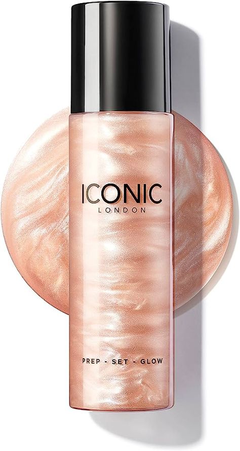 ICONIC London Prep-Set-Glow Spray, Hydrating and Refreshing Shimmery Mist, Original, 120ml : Amazon.co.uk: Beauty Sagittarius Makeup, Spray Skincare, Drugstore Setting Spray, Iconic London Illuminator, Pokemon A, Skin Care Salon, Rising Sign, Hydrating Mist, Iconic London