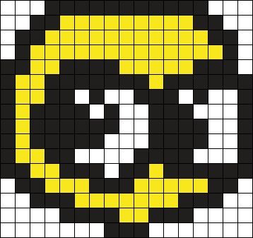 Dhmis Perler Beads, Emo Perler Bead Patterns, Scene Perler Bead Patterns, 14x14 Perler Bead Patterns, Emoji Perler Beads, Pearled Beads Pattern, Zombie Pixel Art, Perler Beads Designs Pattern, Anime Perler Bead Patterns